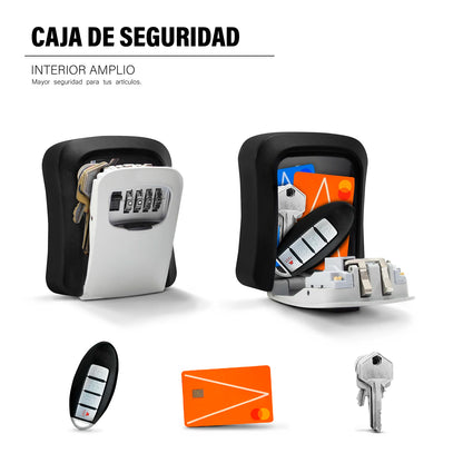Caja Portallaves de Pared para Acceso Autónomo de Huéspedes