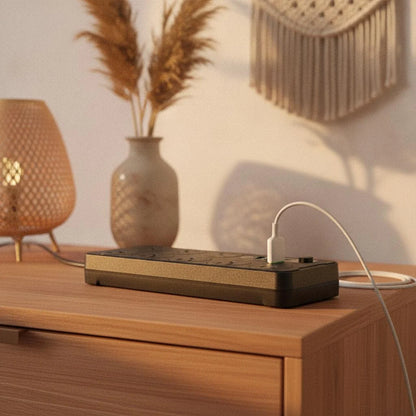 Multicontacto 8 Salidas con 3 USB y USB-C