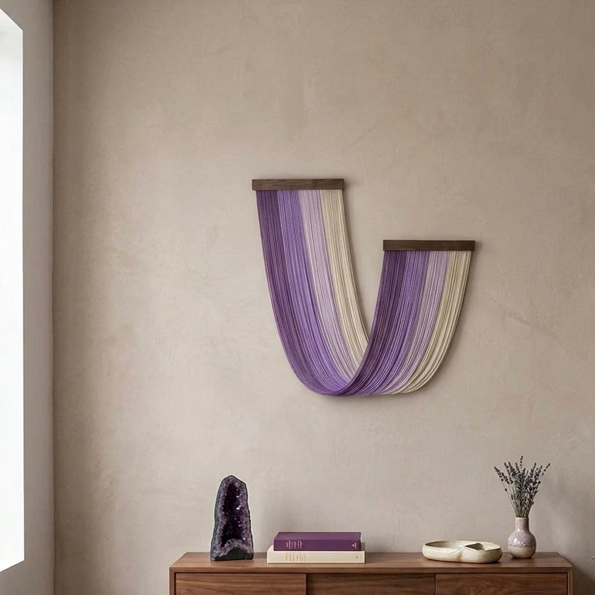 Tapiz Mural Bohemio con Flecos – Arte Colgante de Pared 200cm