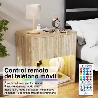 Buró de Madera de Roble